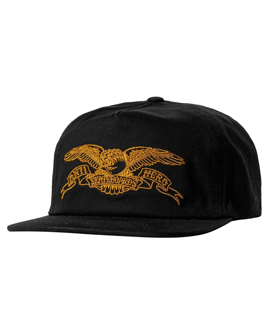 Anti Hero Classic Eagle Black Gold Snapback