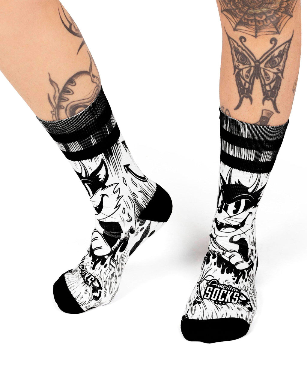 American Socks Evil Cat