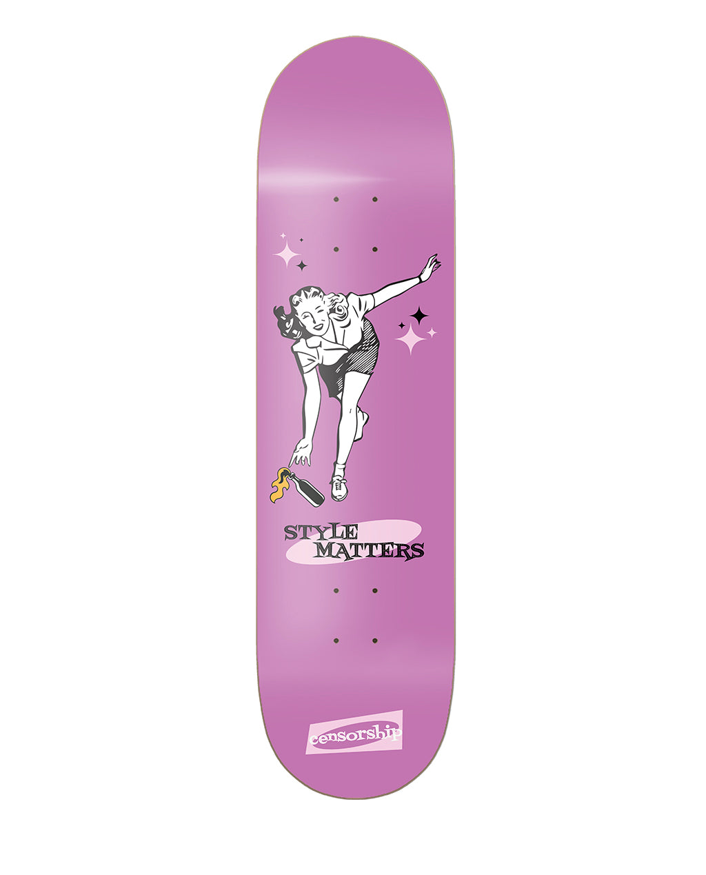Censorship Skateboards Her Style 8.0