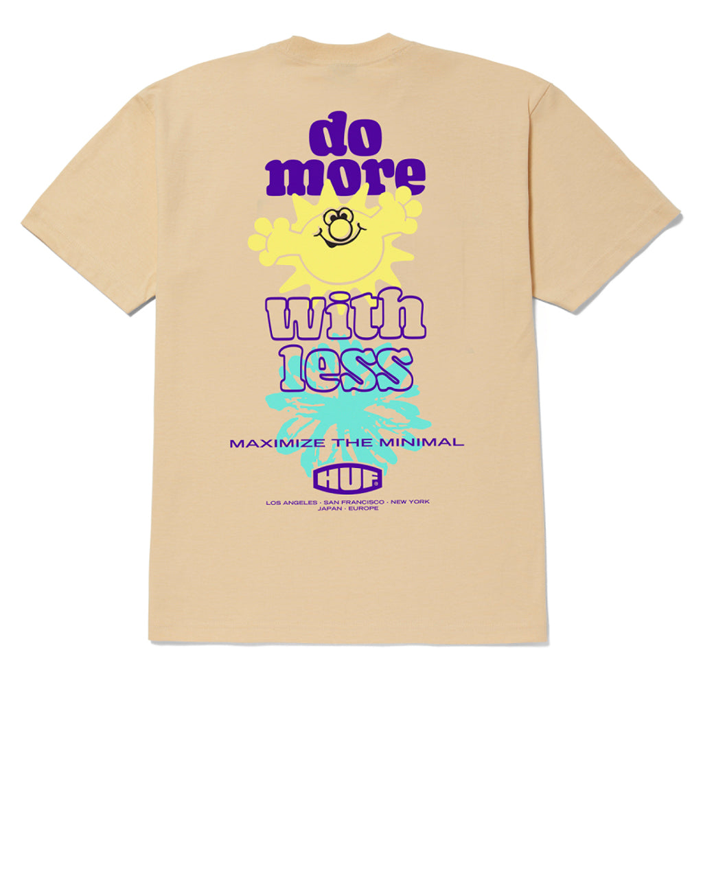 Huf Maximize Wheat Tee