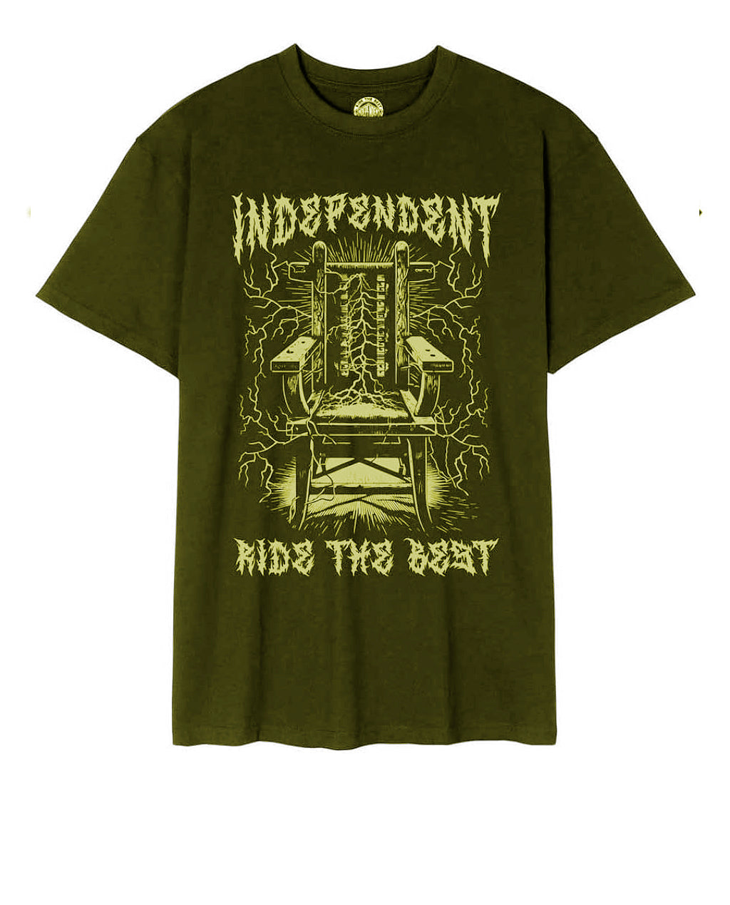 Independent Lightning Olve Drab Tee