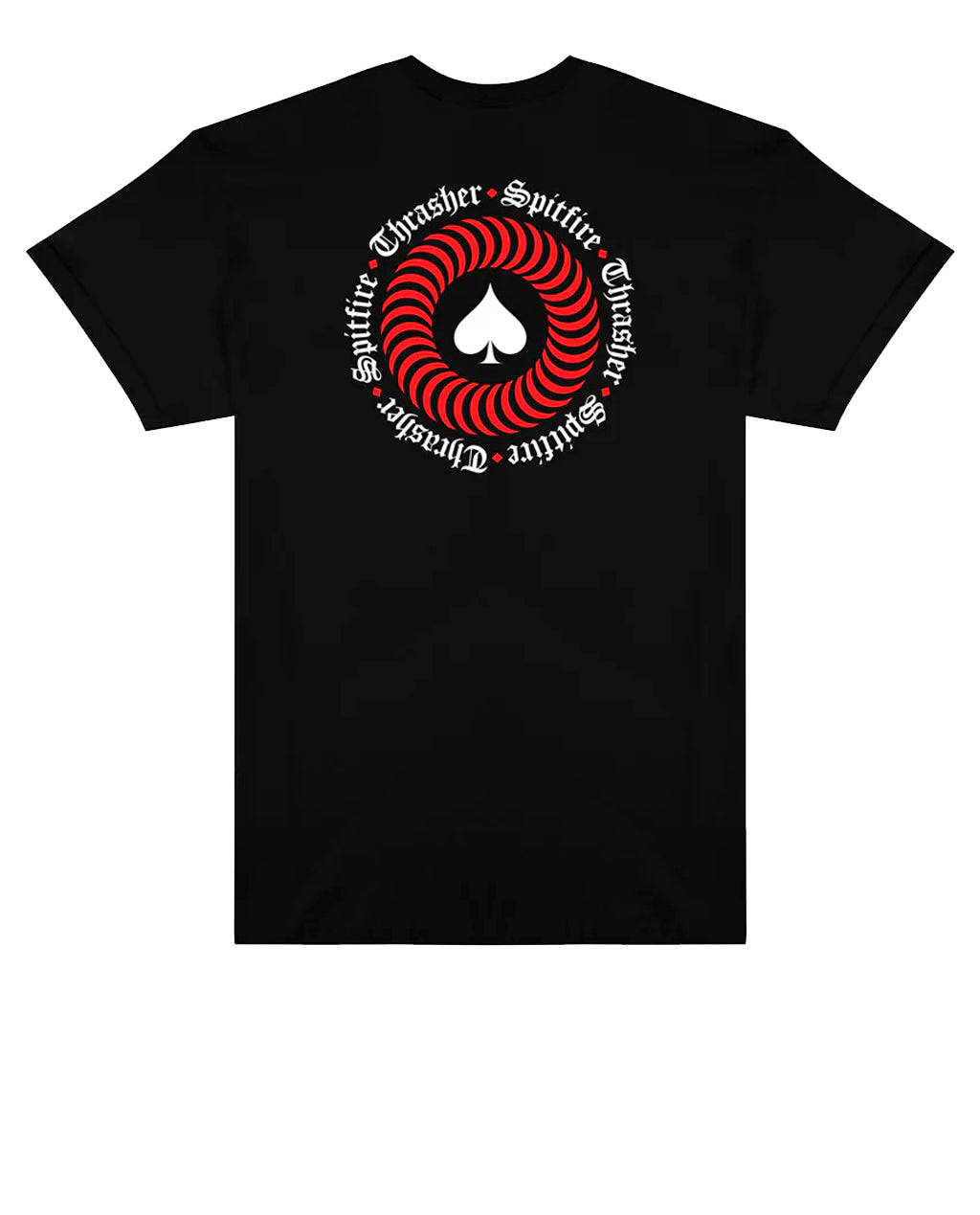 Thrasher x Spitfire The End Oath Black Tee