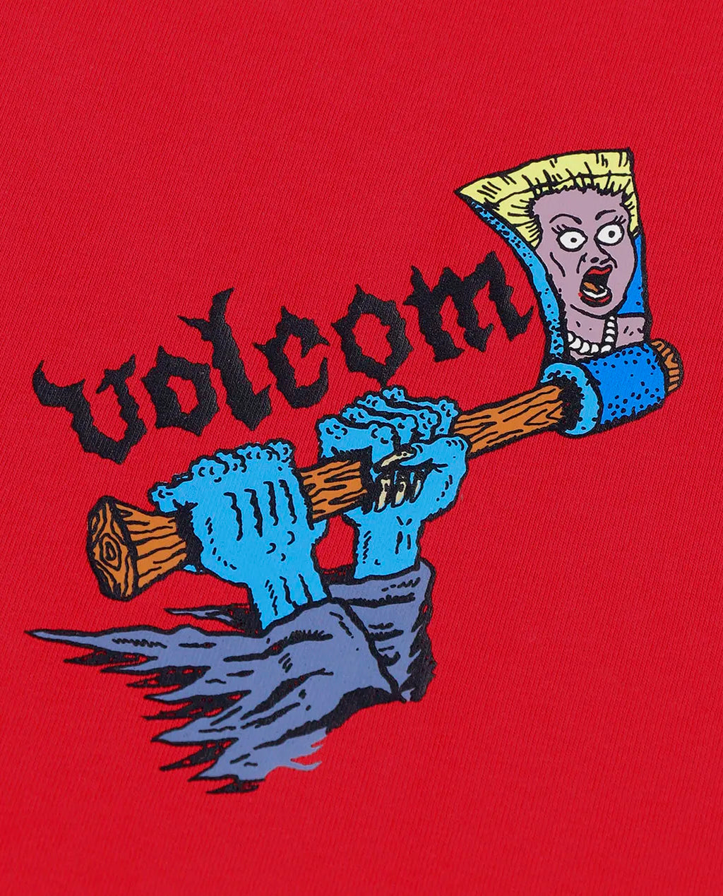 Volcom JJ Villard Tee Red