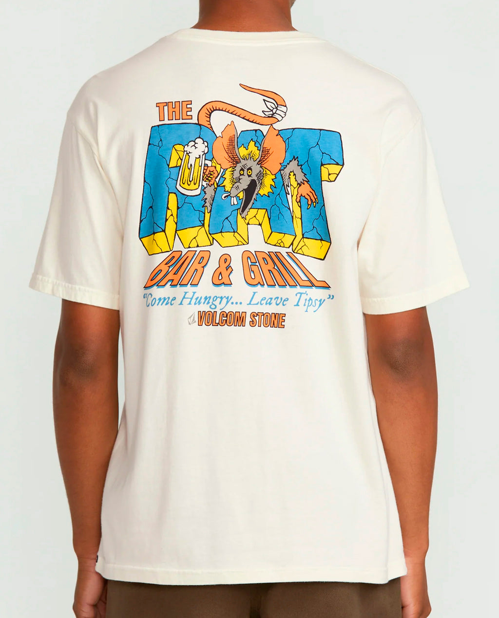 Volcom Rat Bar Tee OFF White Tee
