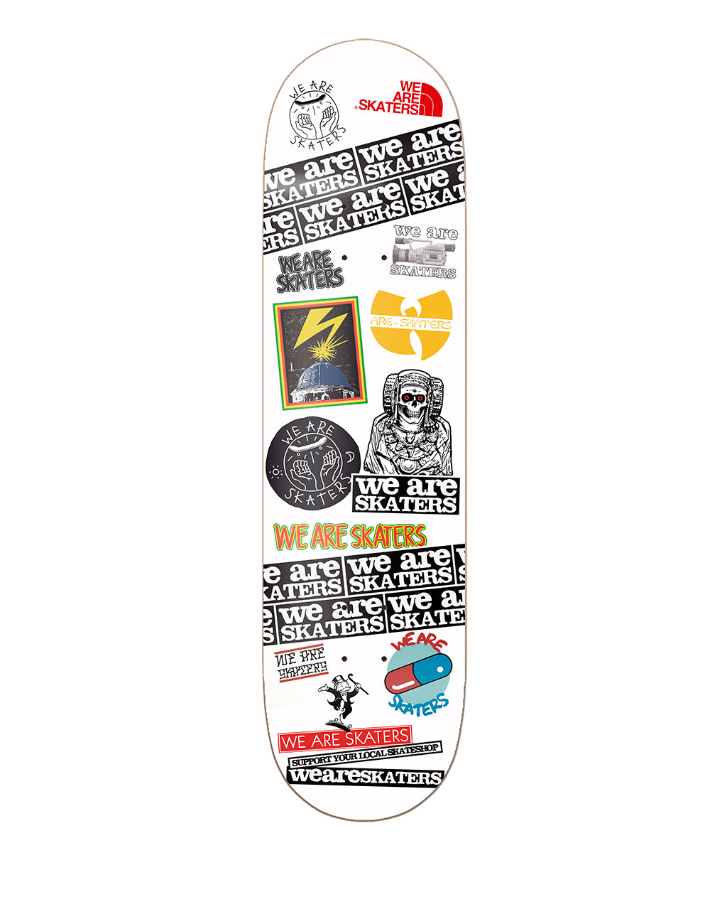 We Are Skaters Stickerhead 8.0