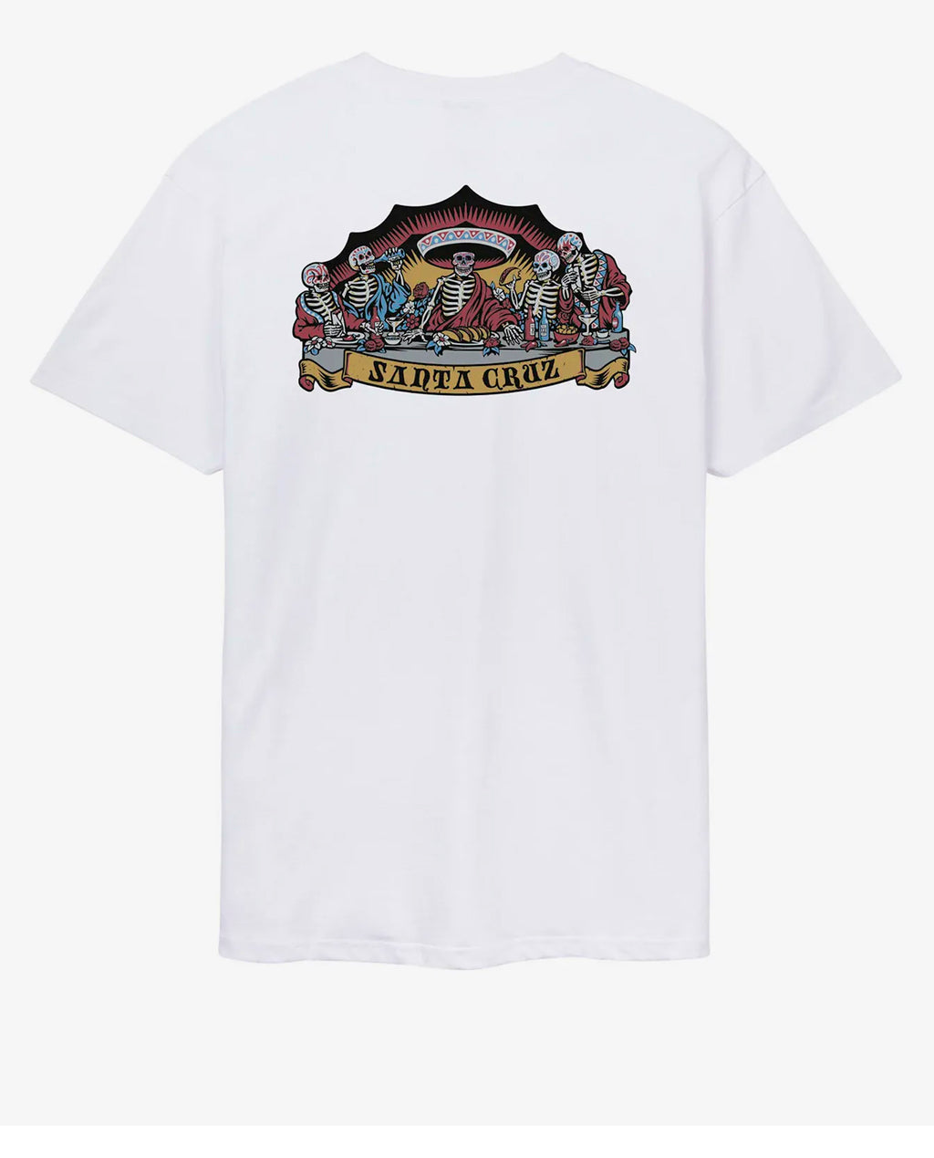 Santa Cruz Guzman Dead Diners White Tee