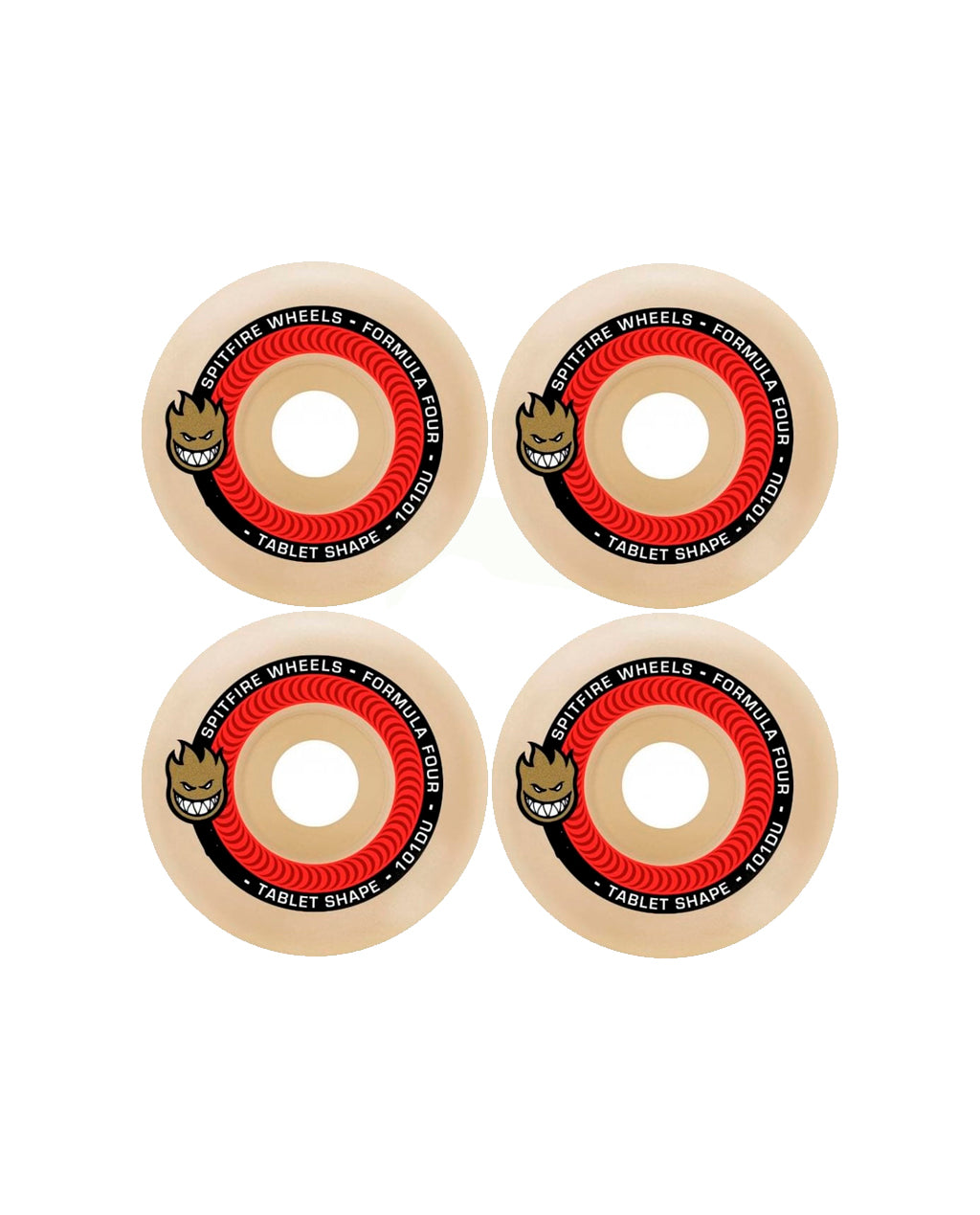 Spitfire F4 Tablets Natural 54mm 101du