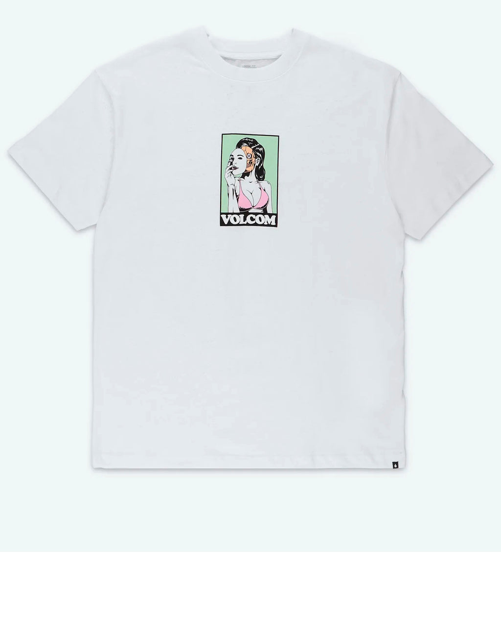 Volcom Underfaced White Tee