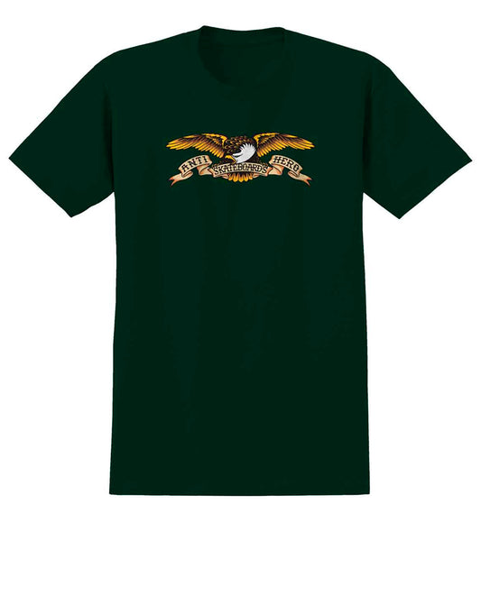 Antihero Classic Eagle Forest Green Tee