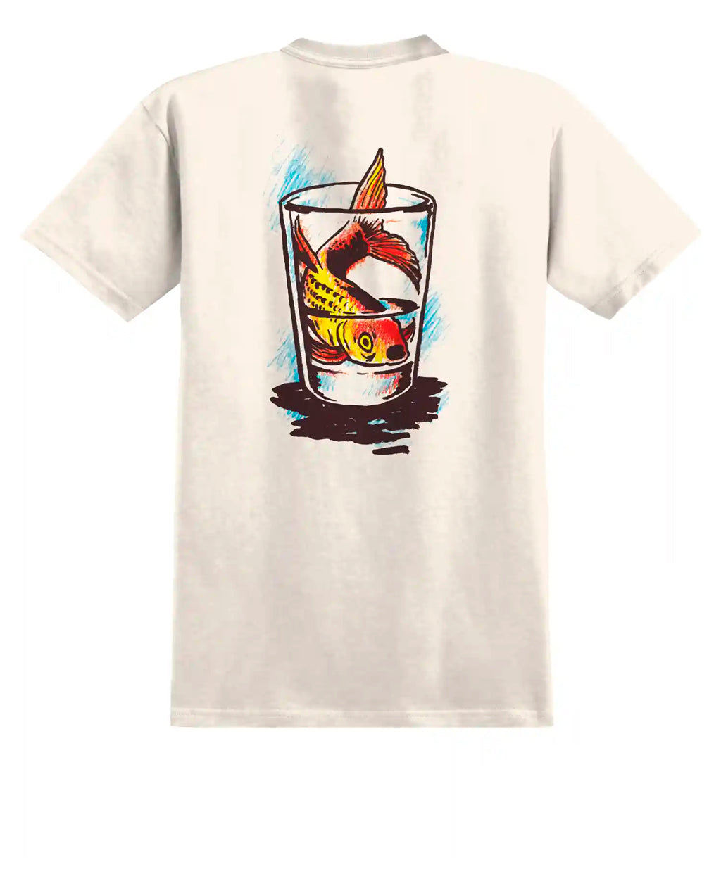 Antihero Fish Bowl Cream Tee