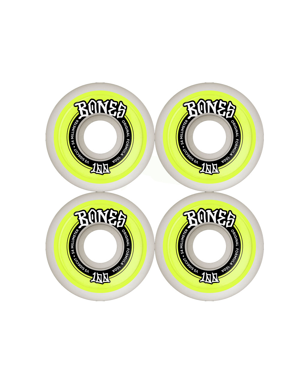 Bones Wheels Sidecut Original Formula 54 100a