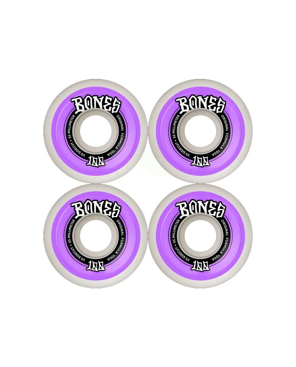 Bones Wheels Sidecut Original Formula 55 100a