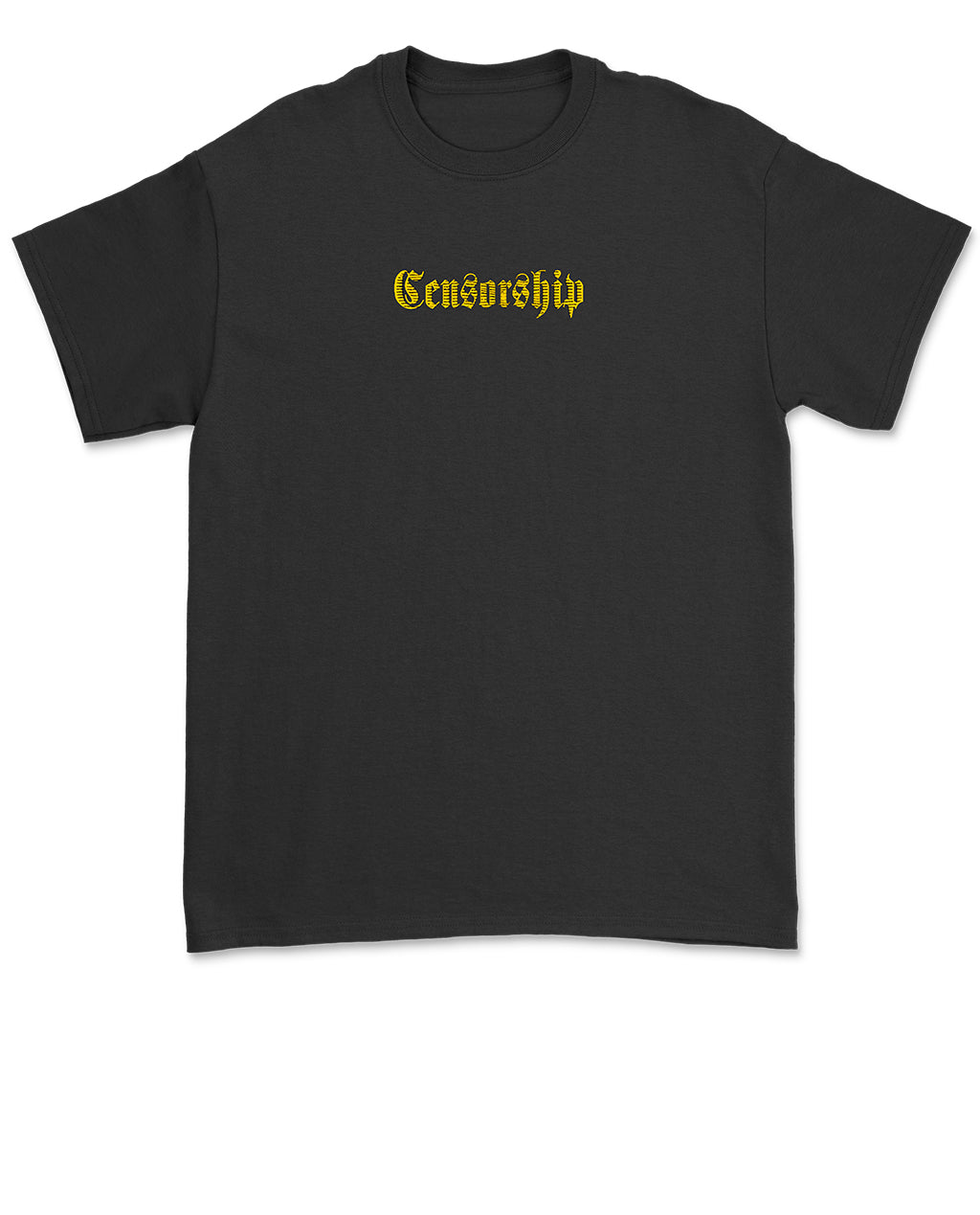 Censorship Death Black Tee