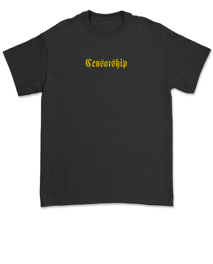 Censorship Death Black Tee