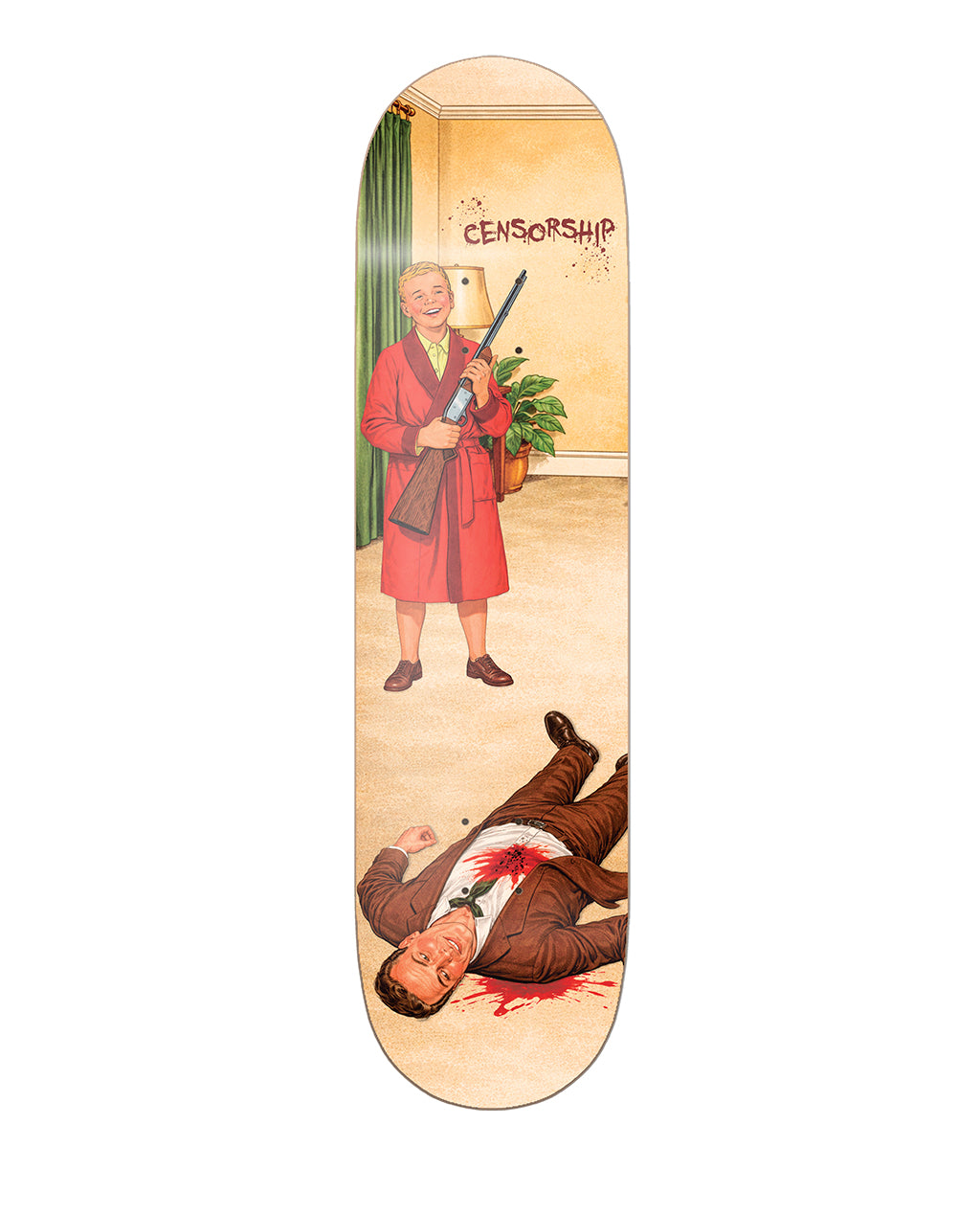 Censorship Skateboards x Hello Daddy 8.3