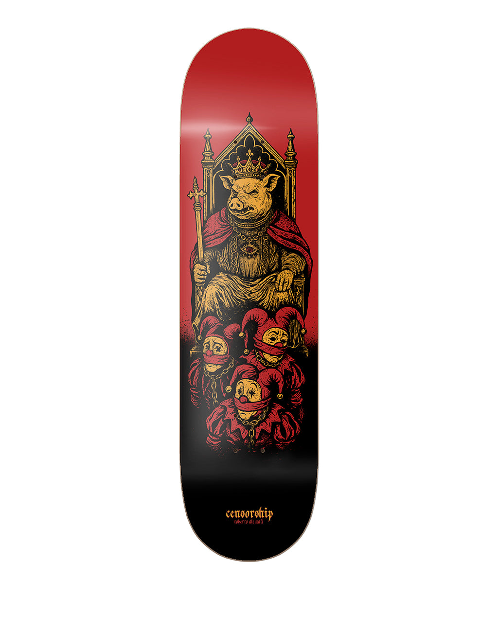 Censorship Skateboards Santo Castigo 8.2