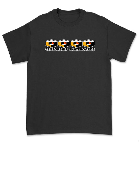 Censorship x Consolidated Black Tee