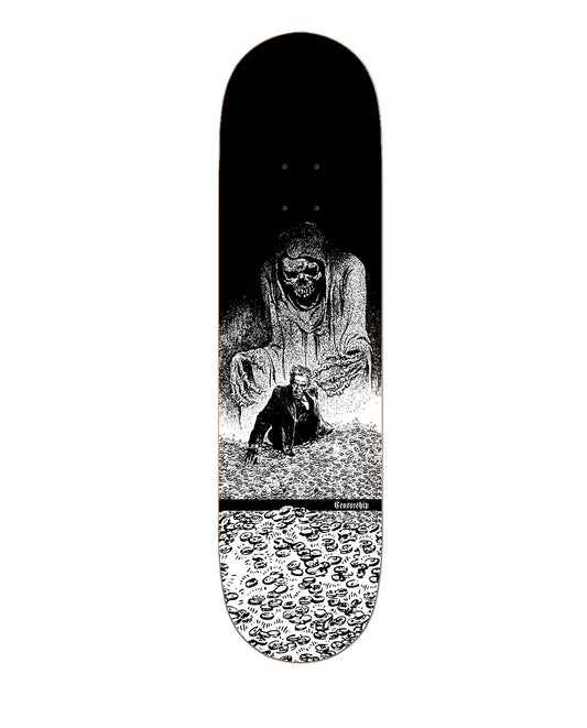 Censorship Skateboards Death & Greed 8.0