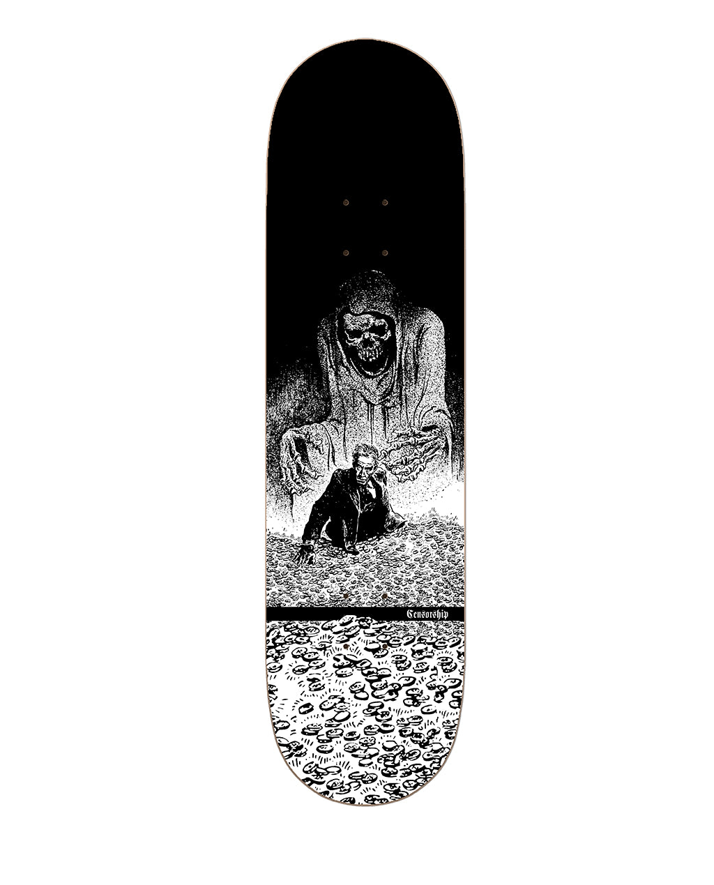 Censorship Skateboards Death & Greed 8.1