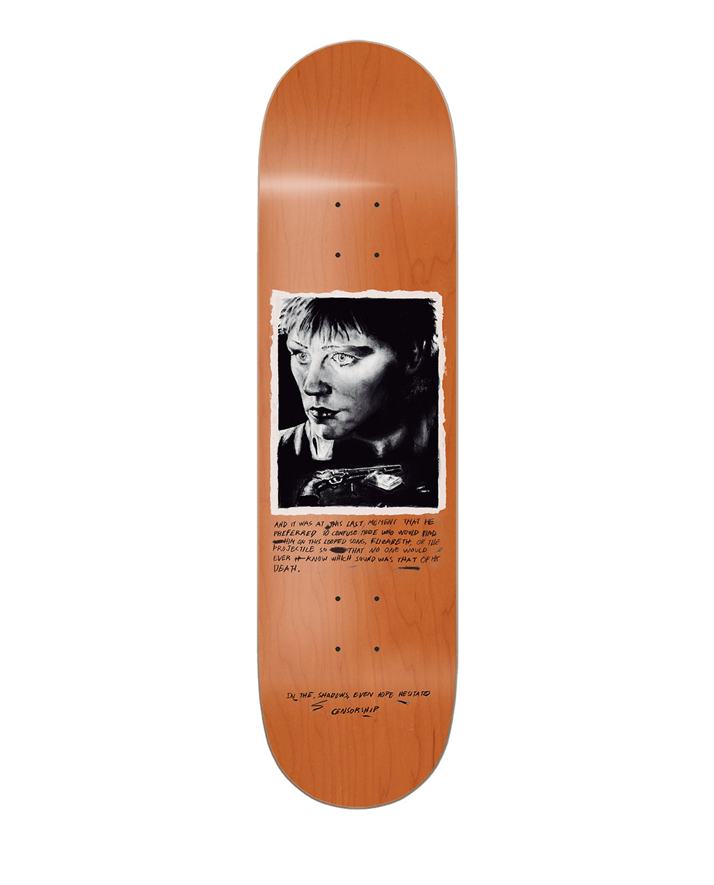 Censorship Skateboards Liz x Adrian Fuentes 8.2