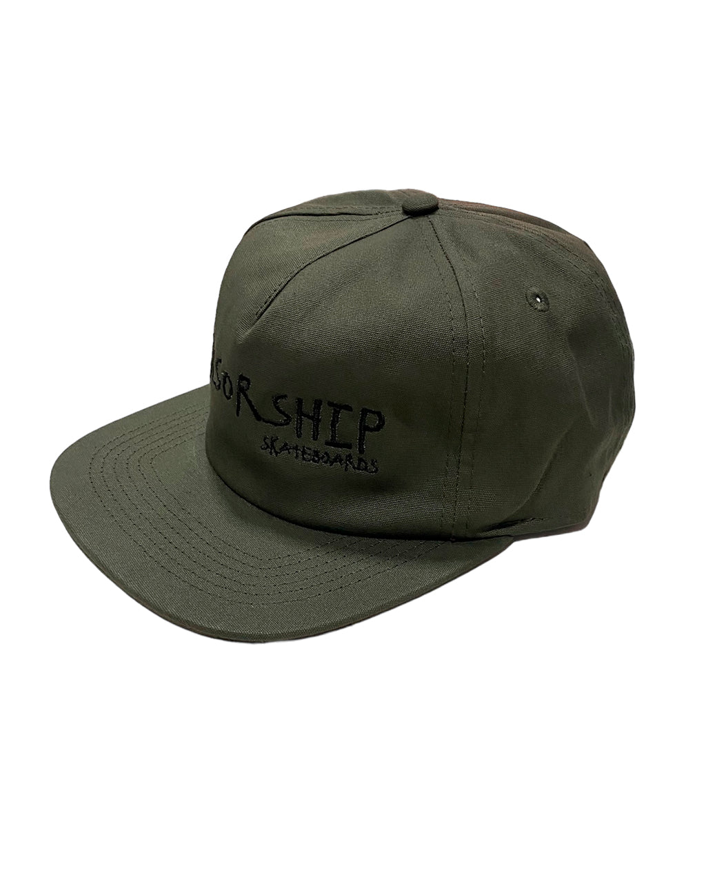 Gorra Censorship Skateboards Script Logo Army