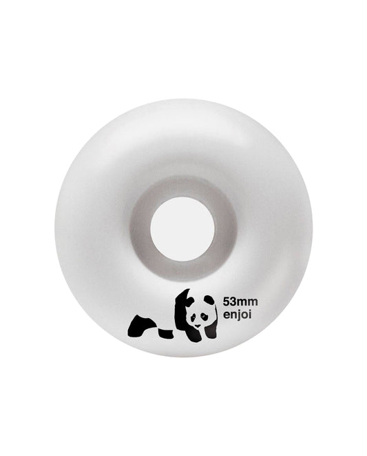 Enjoi White Panda Wheels 53mm