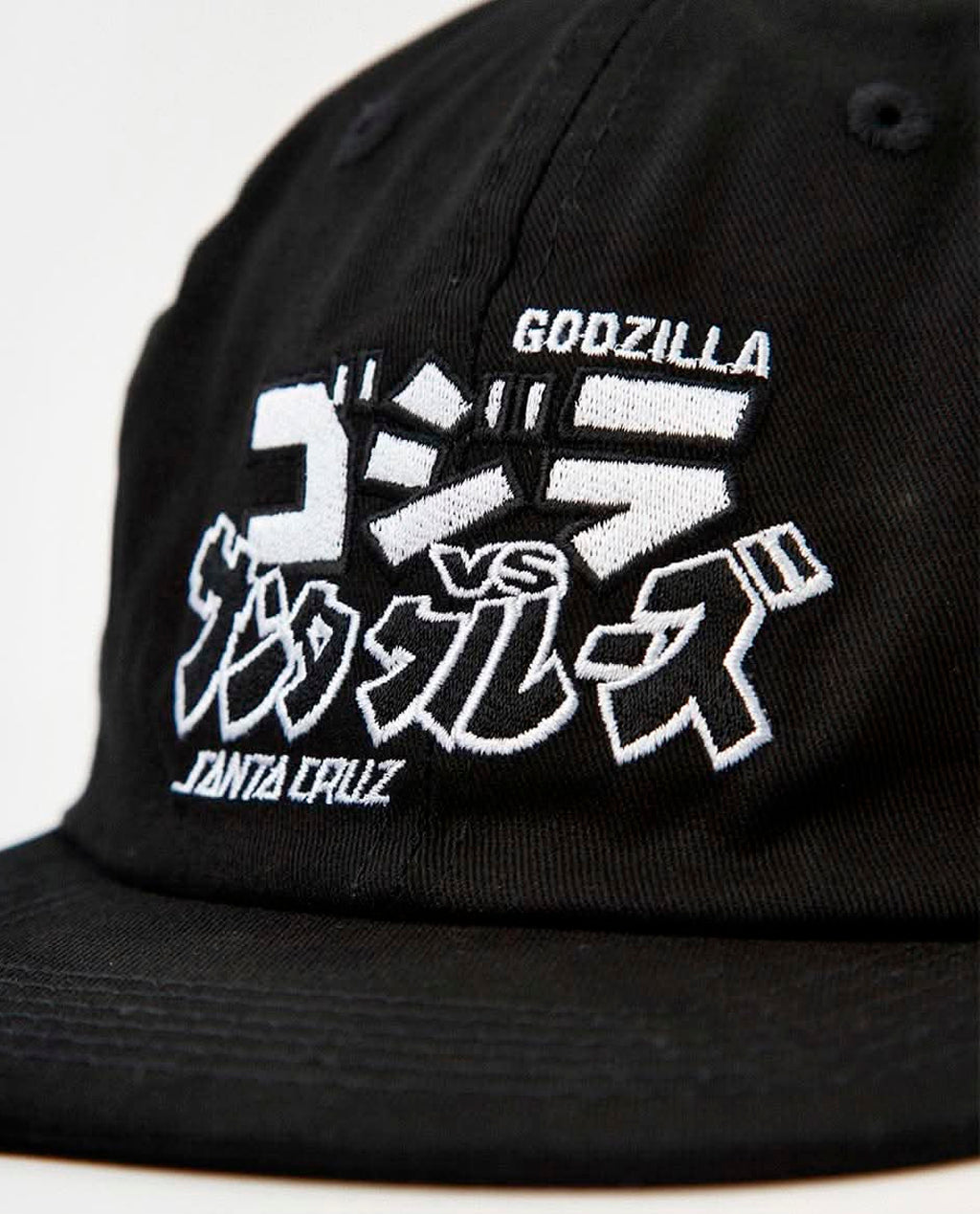 Godzilla Vs Santa Cruz Snapback Black