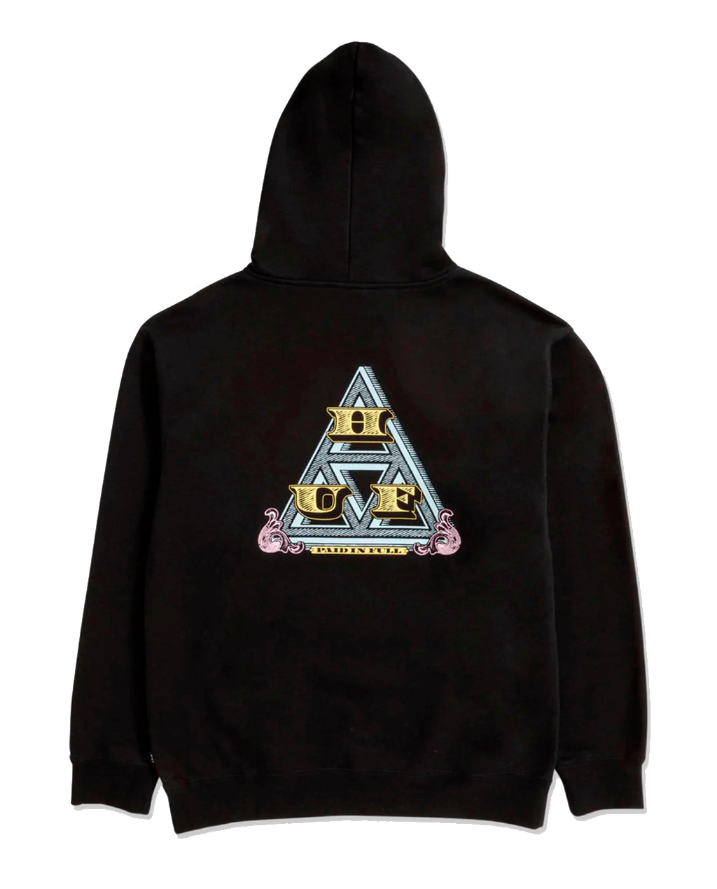 Huf Paid In Full Black Hoodie