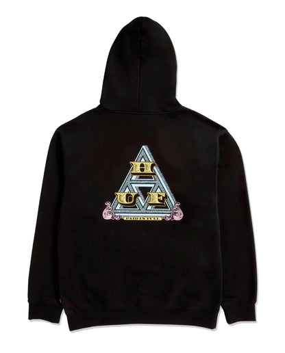 Huf Paid In Full Black Hoodie