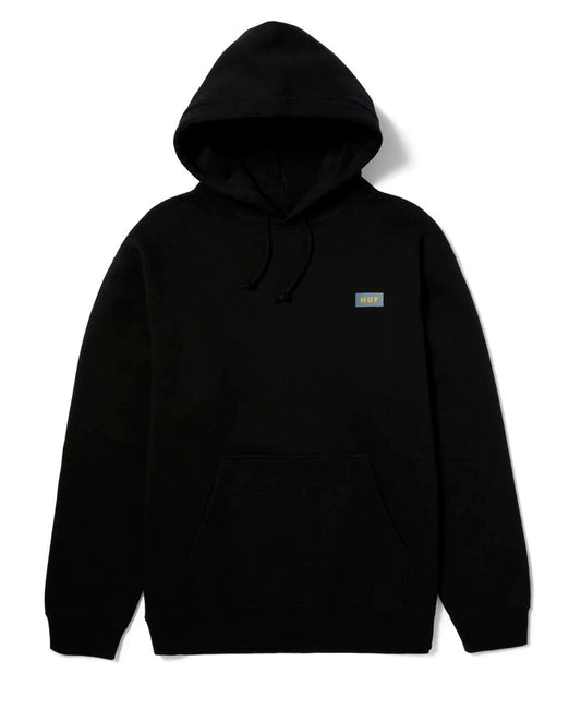 Huf Street Knowledge Hoodie Black