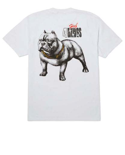 Huf 4 the Dawgs White Tee