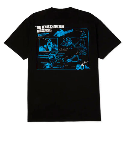 Huf Fear Black Tee