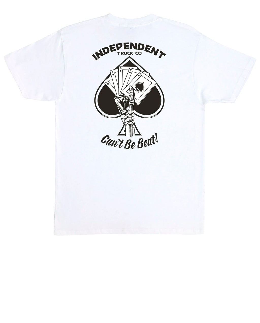 Independent Royal Flush White Tee