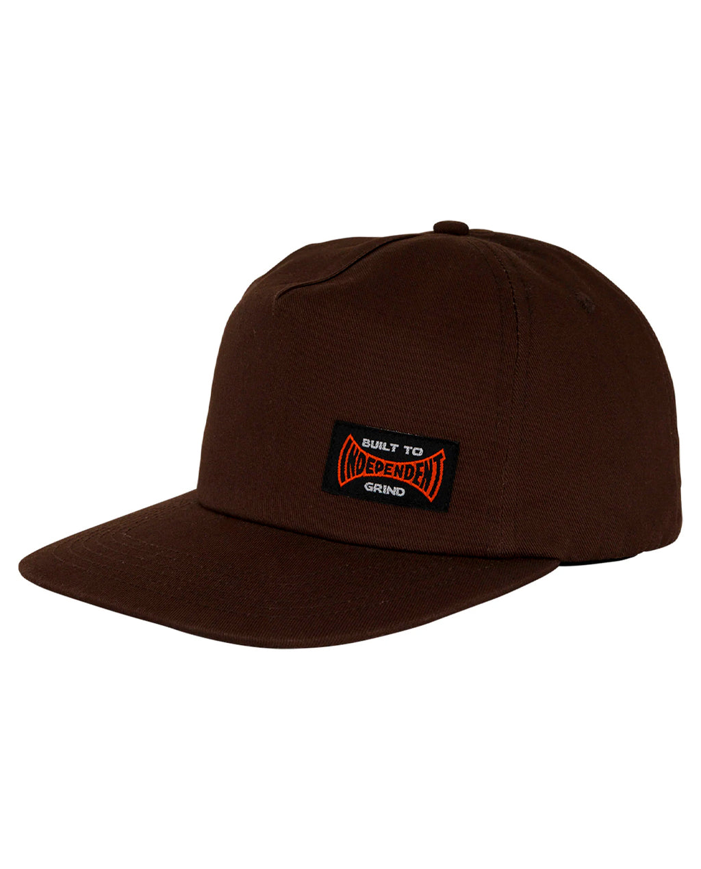 Independent Built to Grind Snapback Unstructured Brown