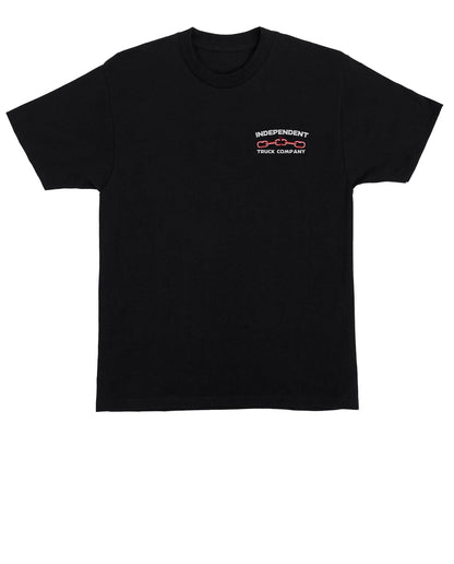 Independent Anytime Anywhere Chain Black Tee