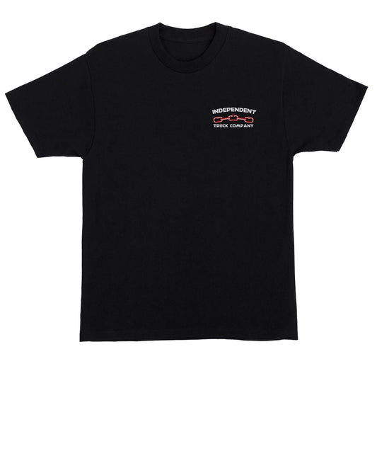 Independent Anytime Anywhere Chain Black Tee