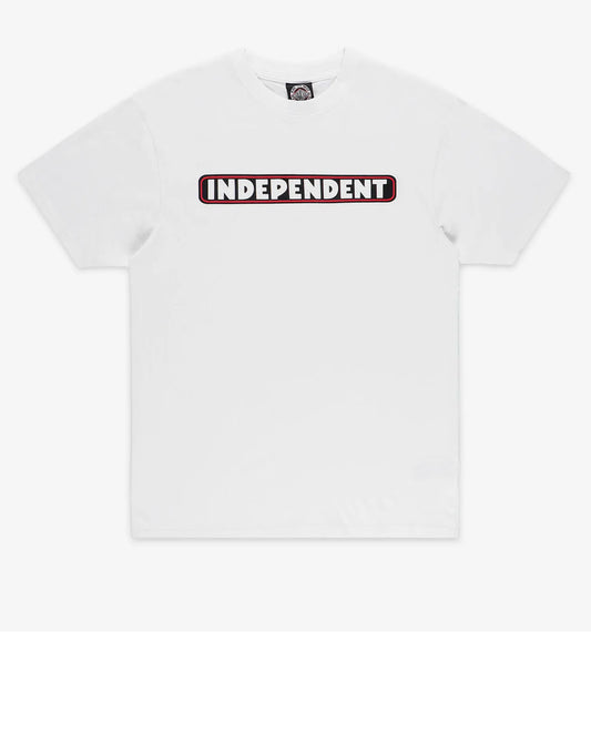 Independent Bar Logo White Tee