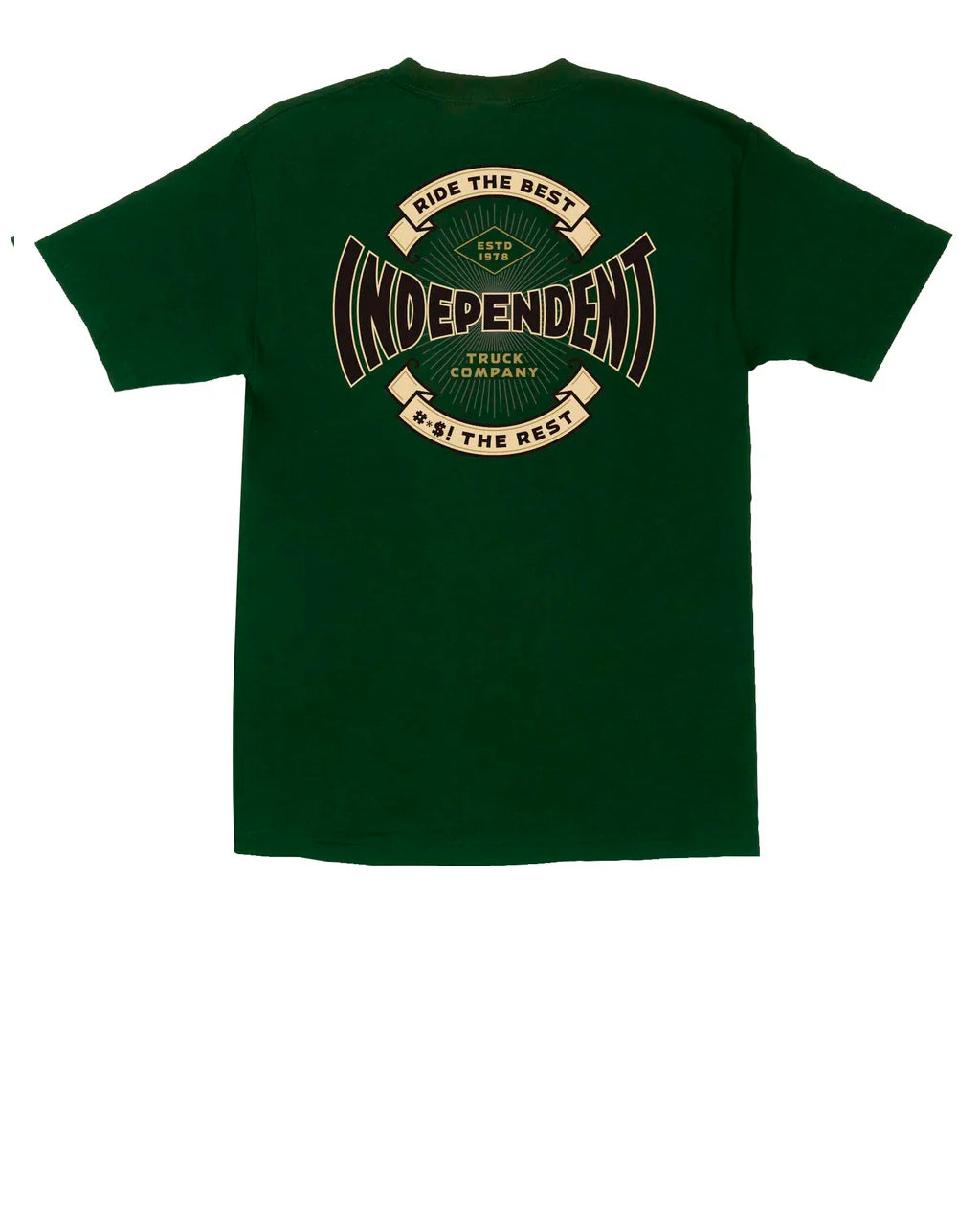 Independent Established 78 Forest Green Tee