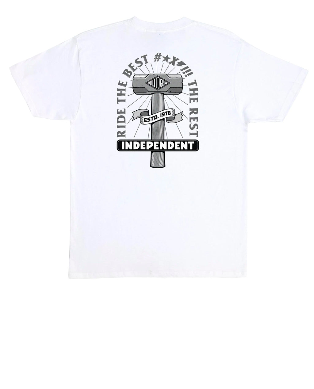 Independent RTB Sledge Tee White