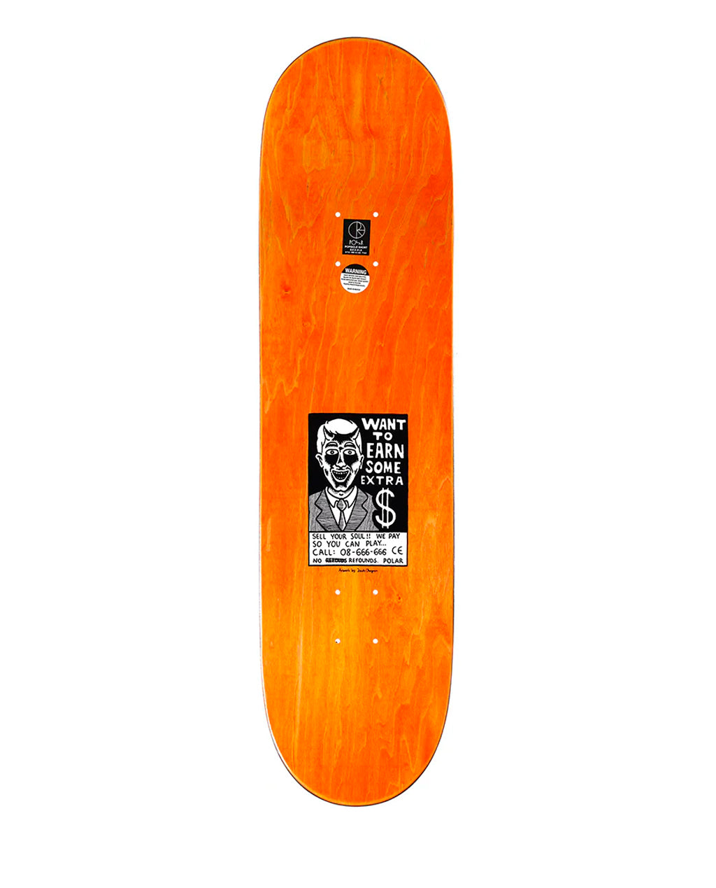 Polar Skateboards Oskar Rozenberg Trust 8.3