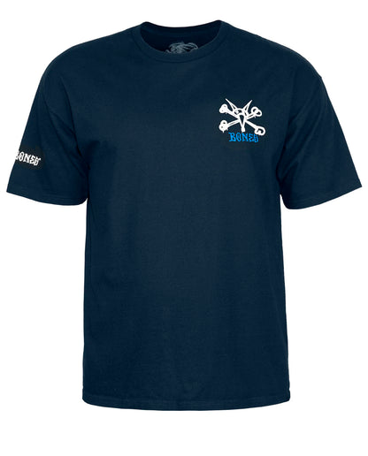 Powell Peralta Rat Bones Navy Tee