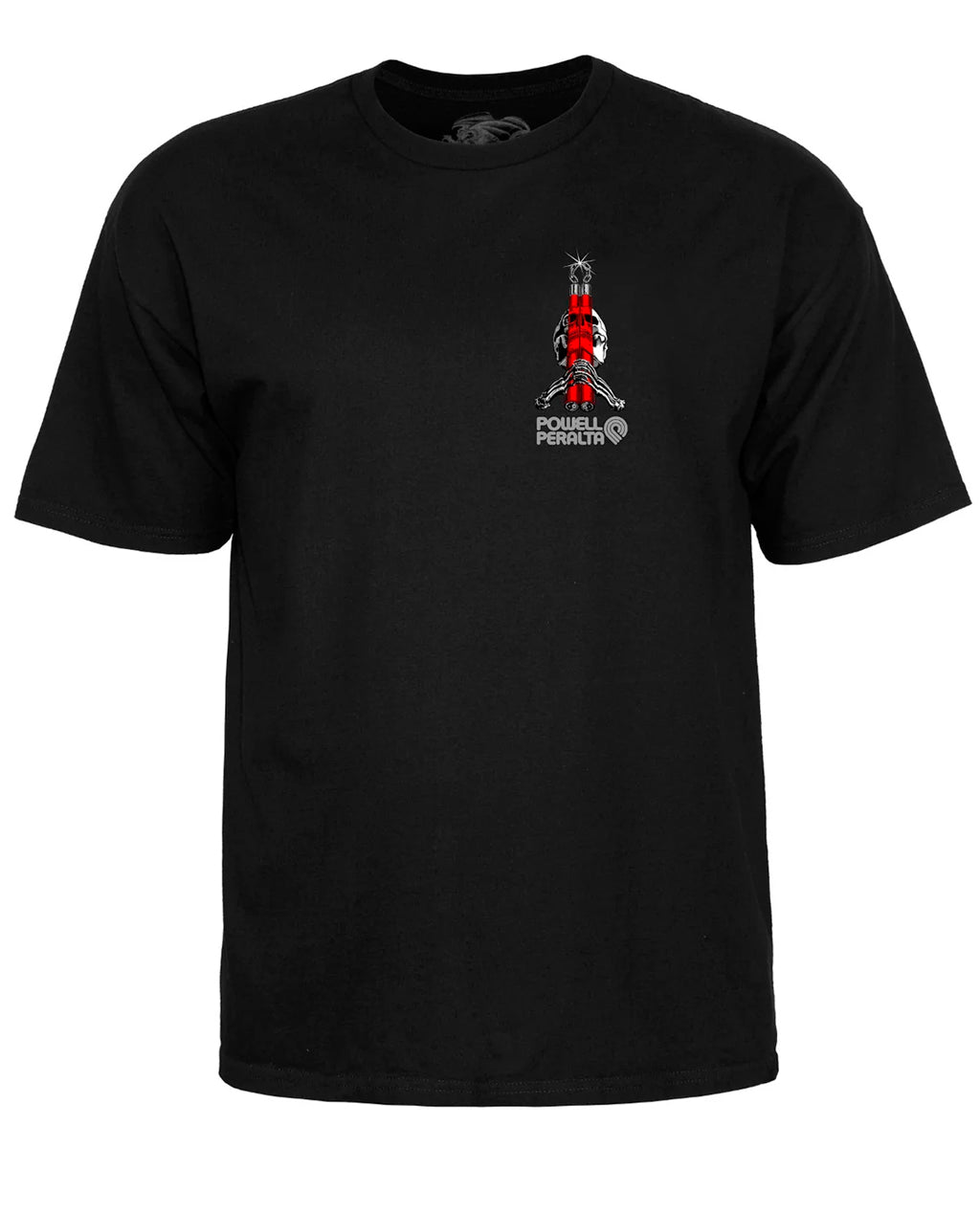 Powell Peralta Skull And Nunchucks x Bruce Lee Black Tee