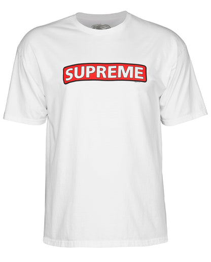 Powell Peralta Supreme White Tee