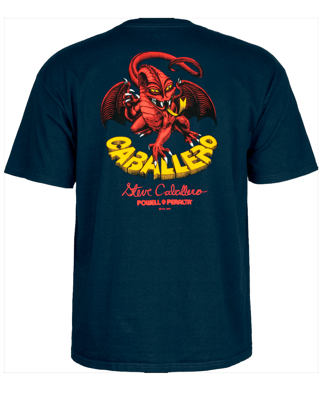 Powell Peralta Caballero Dragon II Navy Tee