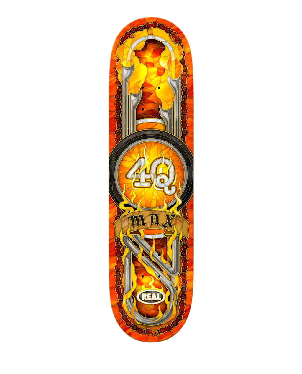 Real Skateboards Cathedral Max Schaaf 4Q 8.5