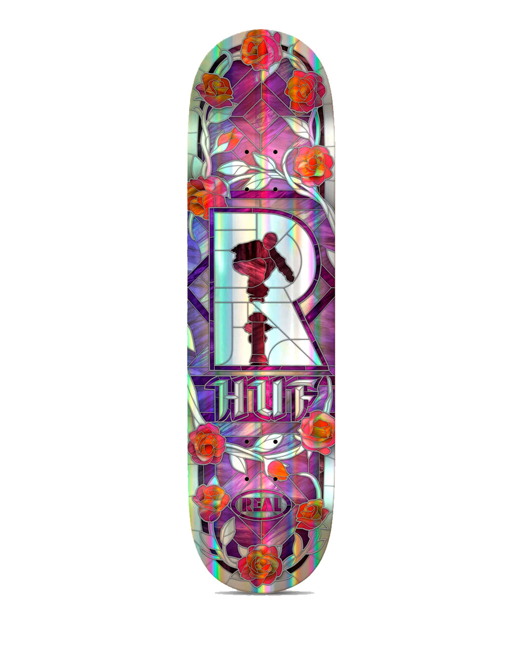 Real Skateboards Huf Cathedral Holographic 8.0