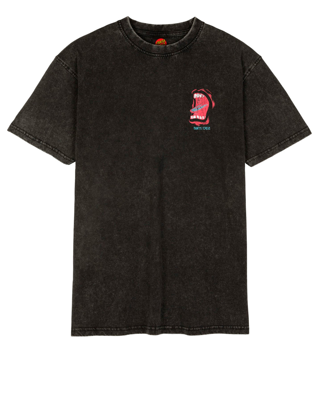 Santa Cruz VTG Screaming Connect Black Acid Wash
