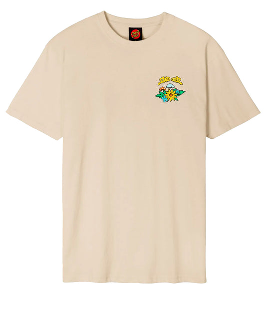 Santa Cruz Eric Winkowski 8 Baller Trip T Shirt Blond Wood