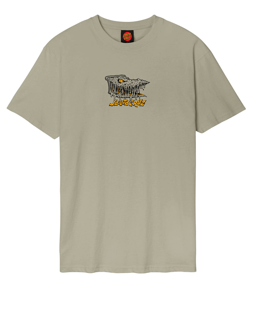 Santa Cruz Braun Fever Dream Stone Grey Tee