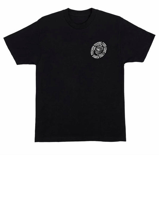 Santa x Pokémon TCG Hand Black Tee